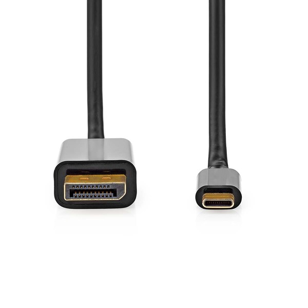 Câble USB-C 3.2 vers DisplayPort mâle/mâle - 2m