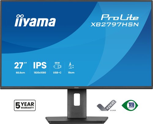 XB2797HSN-B1 27"QHD/75Hz/IPS/1ms/Pivot/AdaptSync