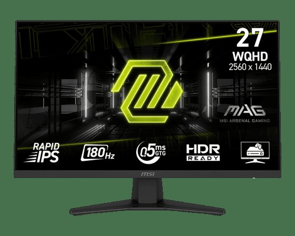 MAG 274QF 27" QHD/180Hz/F-IPS/0.5ms/HDR/AdaptSync