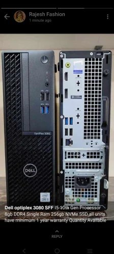 Dell 3080 (G6405/8G/256Nvme/Grav/11P) A SFF