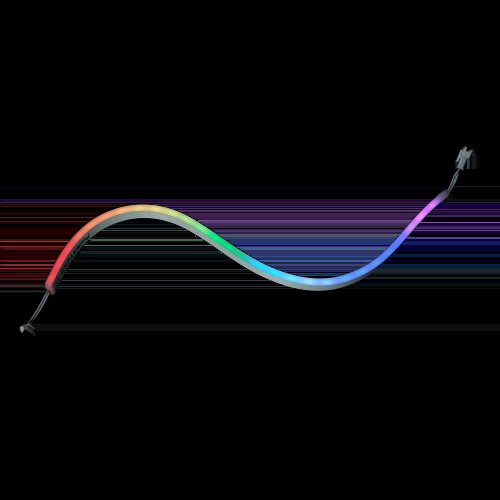 Neon Digital WHITE RGB LED-Strip Set 2 x 0.40m
