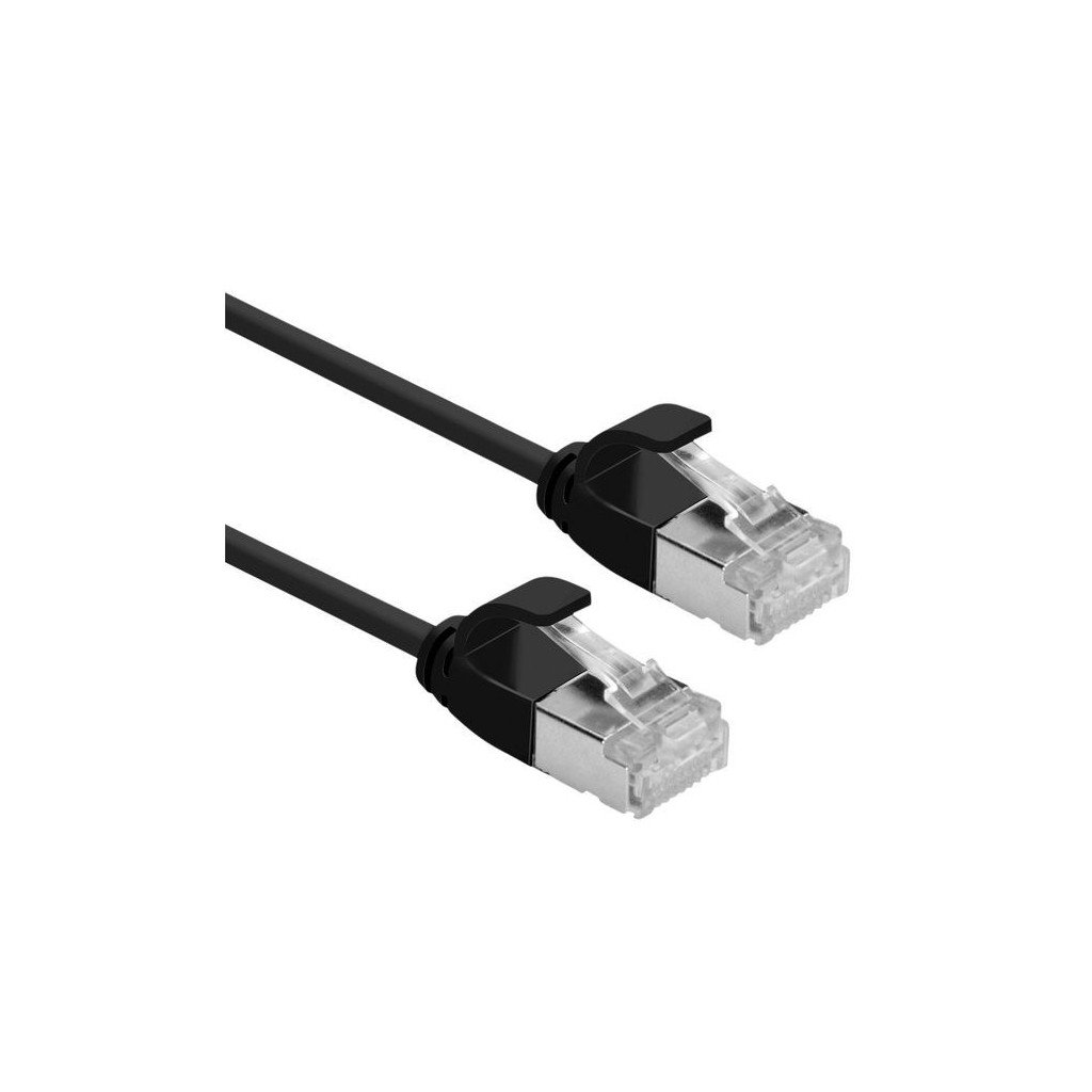 RJ45 Cat6A U/FTP - 0,5m Noir
