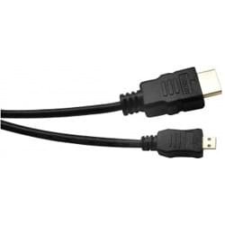 Câble HDMI/m-HDMI Highspeed+Ethernet mâle/mâle-1m