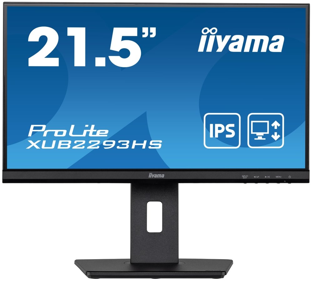 XUB2293HS-B3 21.5" FHD/75Hz/IPS/Pivot/DP/HDMI/HP $