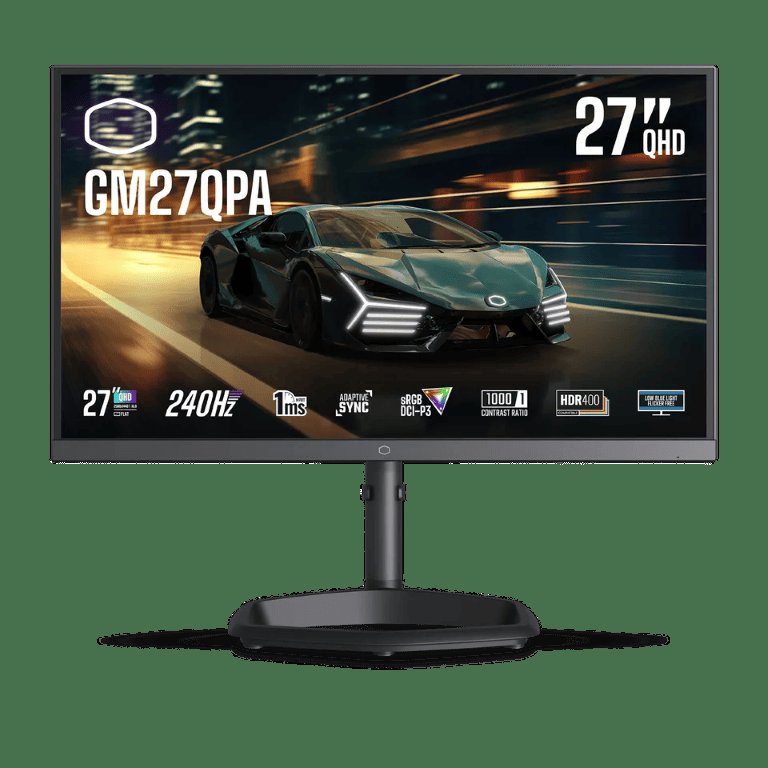 GM27QPA 27" QHD/240Hz/IPS/1ms/HP/Pivot/Adapt Sync$