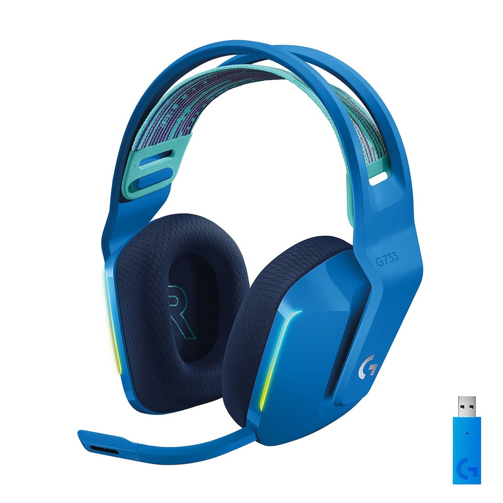 G733 LightSpeed RGB - Bleu/Sans Fil