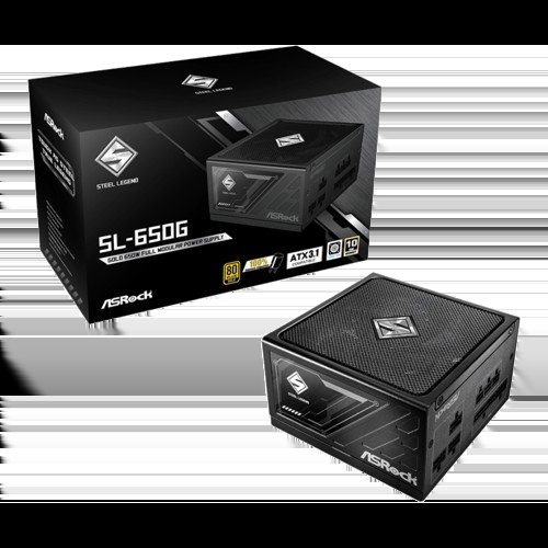 ATX 650W - 80+ Gold - Steel Legend SL-650G Noir