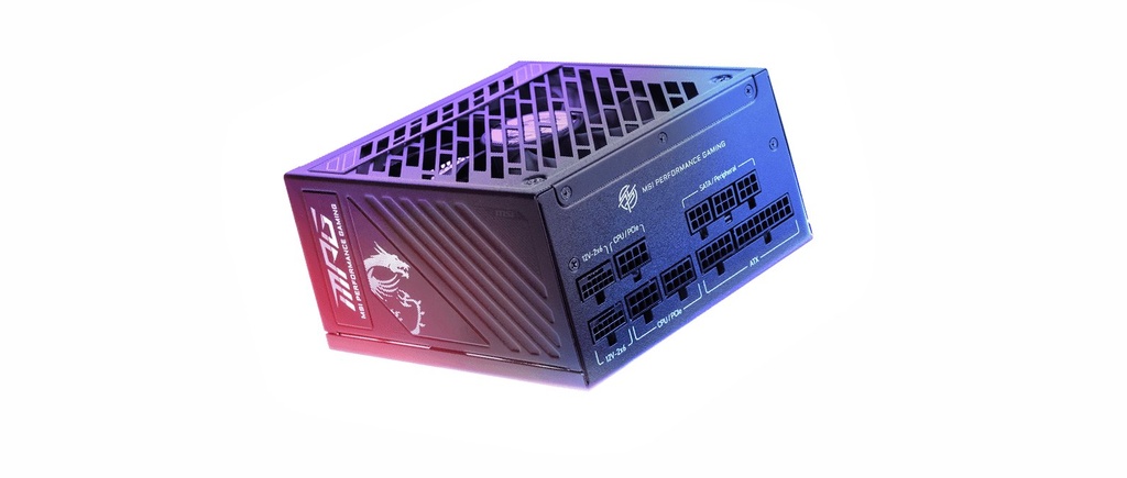 ATX 1250W 80Gold MPG A1250GS PCIE5 Très Bon Etat