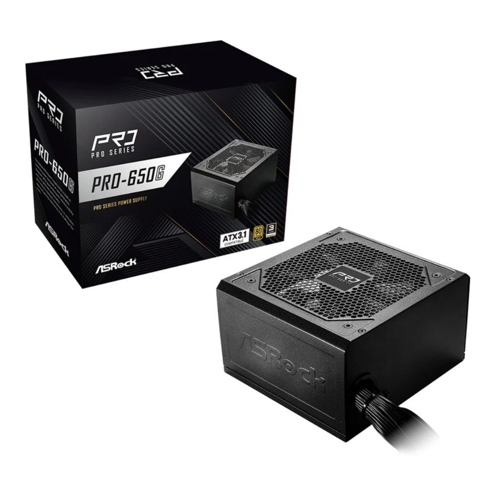 ATX 650W - 80+ Gold - PRO-650G