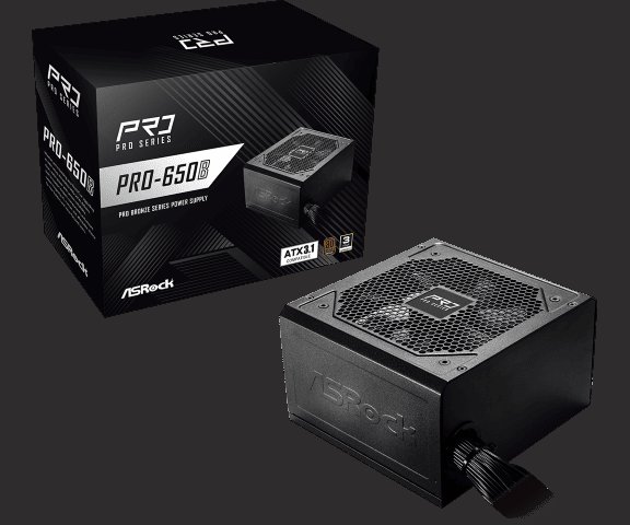 ATX 650W - 80+ Bronze - PRO-650B