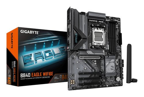 B840 EAGLE WIFI6E - B840/AM5/DDR5/ATX