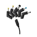 5 Embouts chargeurs USB-C vers HP - Noir