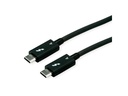 Câble Thunderbolt™ 4 USB-C mâle/mâle - 1m - Noir
