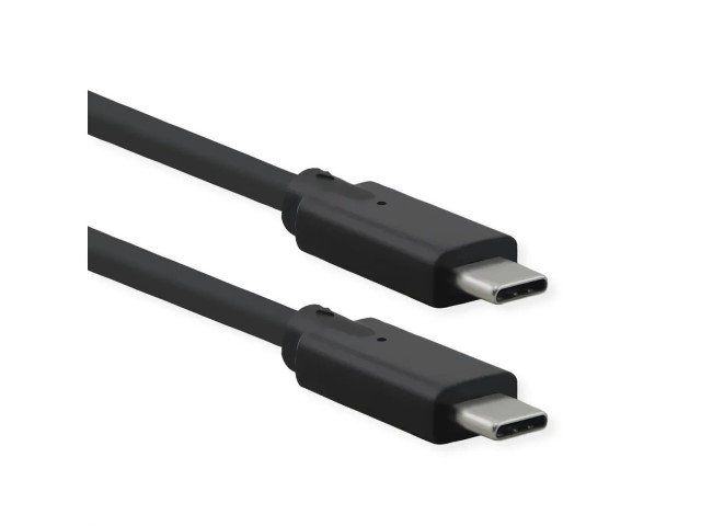 Câble USB-C 3.2 SuperSpeed mâle/mâle - 1m - Noir