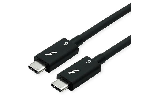 Câble Thunderbolt™ 5 USB-C mâle/mâle - 1m - Noir
