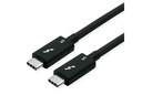 Câble Thunderbolt™ 5 USB-C mâle/mâle - 1m - Noir