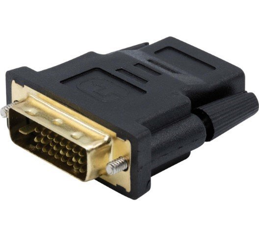 Adaptateur HDMI vers DVI 24+1 femelle/mâle - Noir
