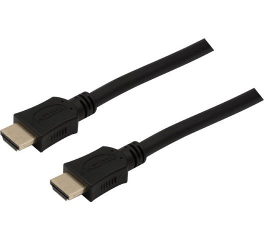 Câble HDMI2.0 HighSpeed+Ethernet mâle/mâle-5m-Noir