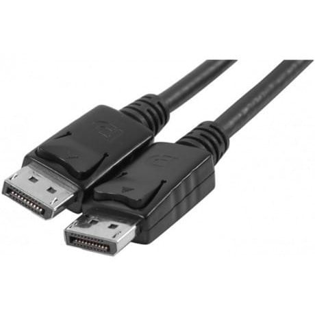 Câble DisplayPort 1.4 mâle/mâle - 2m - Noir