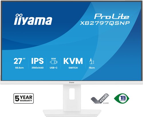 XB2797QSNP-W1 27"QHD/75Hz/IPS/1ms/Pivot/Adapt.Sync