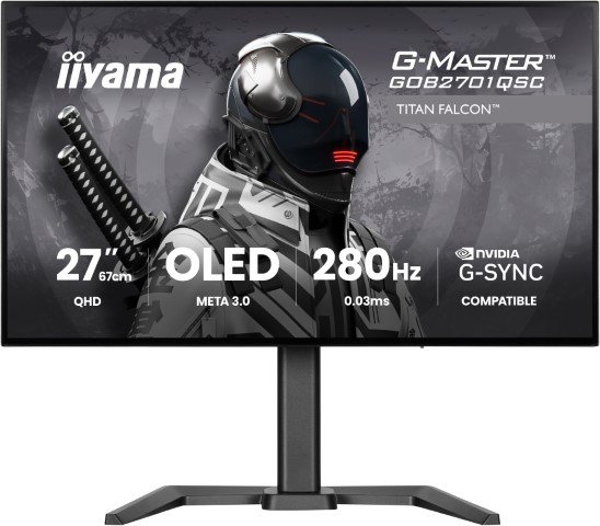 27" Tandem WOLED QHD 280Hz/USB-C 65W/Pivot/G-SYNC