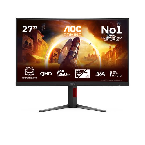 CQ27G4Z2 27"CURVE QHD/260Hz/Fast-VA/1ms/HDR#