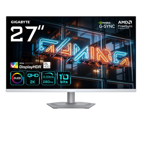 MO27Q2A ICE 27" QD-OLED QHD/280Hz/KVM/G-Sync/Blanc