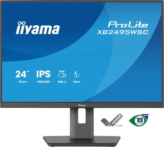 XB2495WSC-B1 24.1" FHD+/100Hz/IPS/Pivot/USB-C 65W