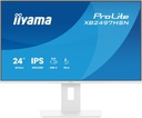 24" FHD/100Hz/IPS/USB-C Dock/RJ45/Pivot/HP/Blanc