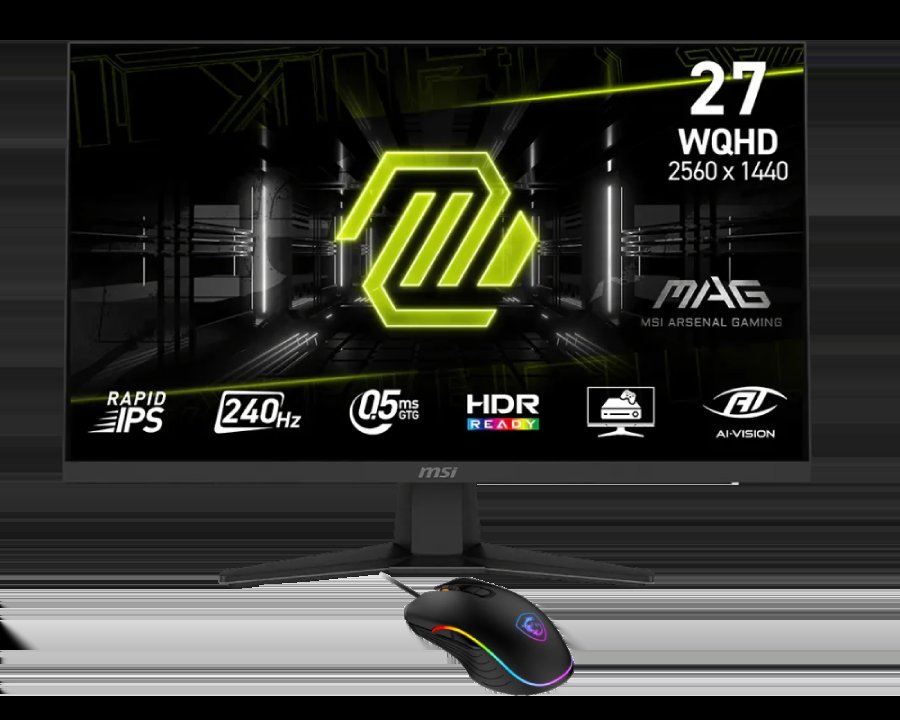 MAG 27" QHD/240Hz + Souris Forge GM300