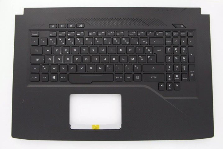 [05703342] Clavier noir rétroéclairé ROG Strix Scar Edition