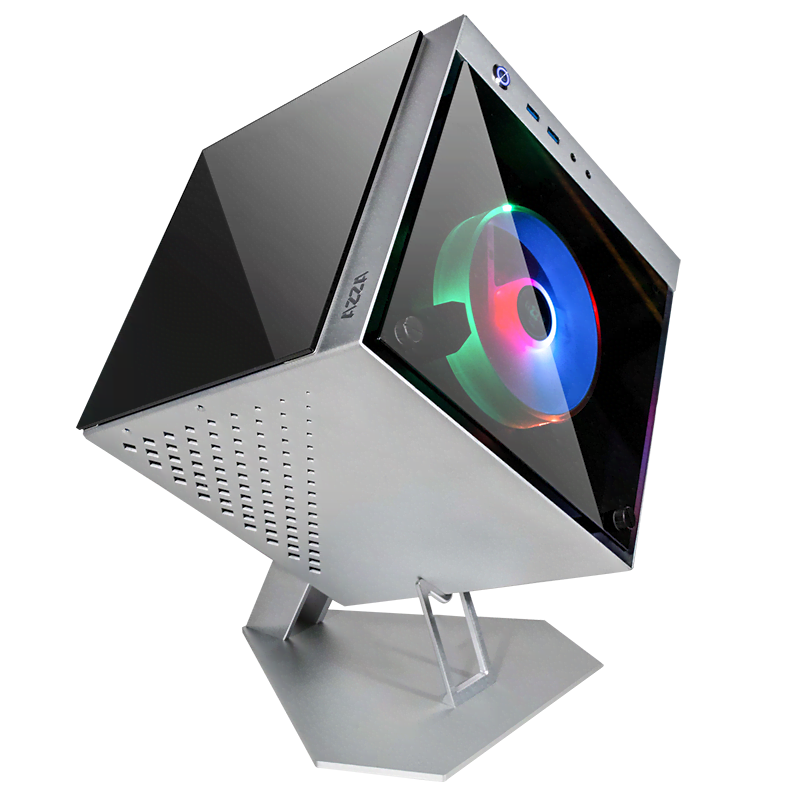 [01500369] Cube mini 805G silver - mT/Sans Alim/ITX