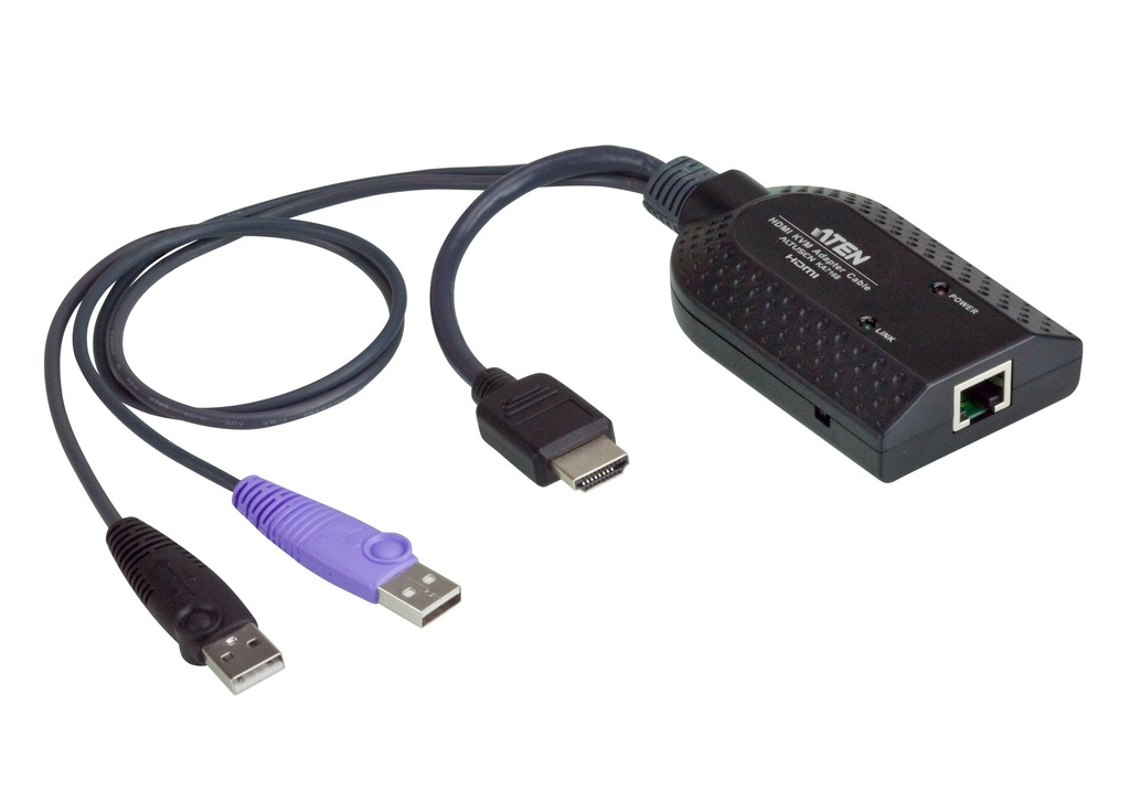 Adaptateur KVM support virtuel HDMI USB - KA7168