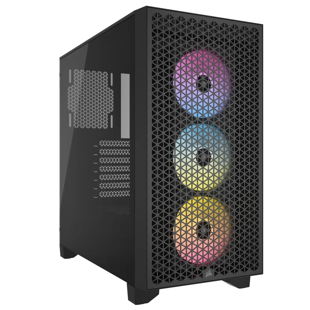[01501778] 3000D Airflow RGB Noir - MT/Sans Alim/ATX