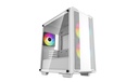 CC360 ARGB Blanc - mT/Sans Alim/Micro-ATX