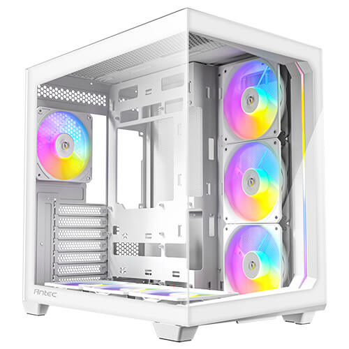 [01502072] C5 ARGB WHITE - MT/Sans Alim/ATX