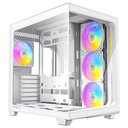 C5 ARGB WHITE - MT/Sans Alim/ATX