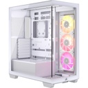 iCUE LINK 3500X RGB Blanc - MT/Sans Alim/E-ATX