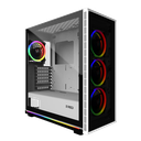 WHITE DESTROYER Glass-G - ARGB - MT/ATX